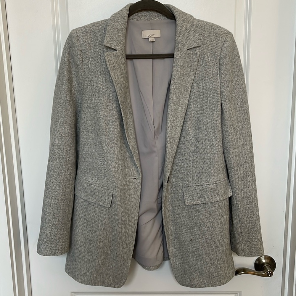 Loft longline blazer
